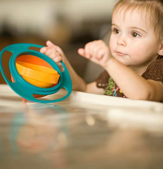 NO MESS BOWL WITH LID! SNACKS CAN NOT BE TIPPED OUT