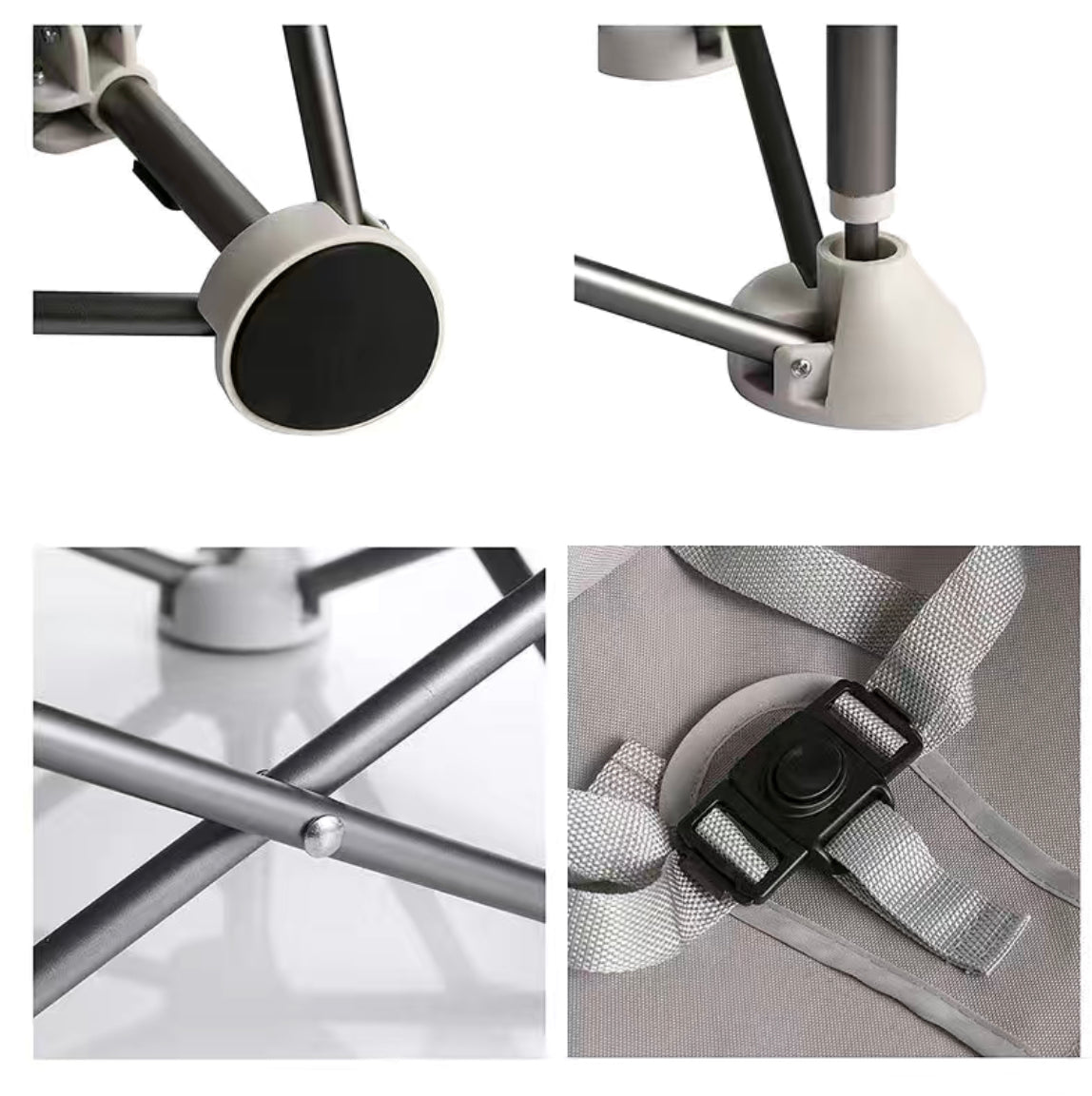 NEW! PORTABLE LIGHTWEIGHT HIGHCHAIR - 2 COLOURS AVAILABLE
