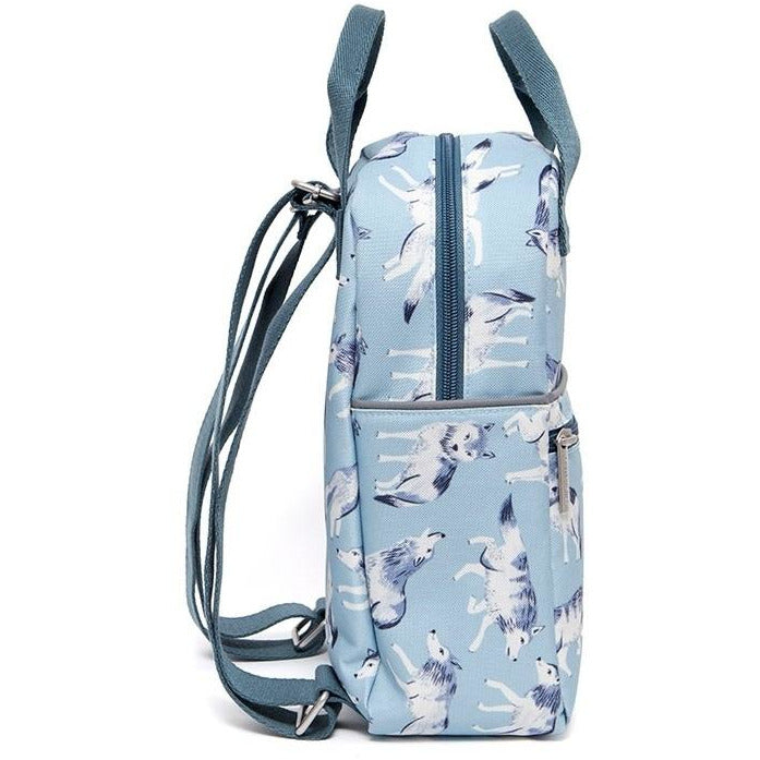 PETIT MONKEY WOLVES BACKPACK - DESIGNED IN THE NETHERLANDS, CREATED USING RECYCLED BOTTLES