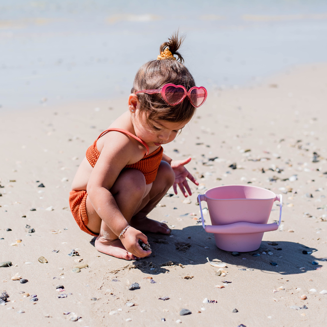 SCRUNCH BUCKET - BLUSH PINK