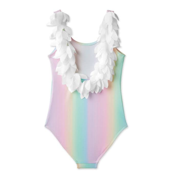 STELLA COVE PINK RAINBOW TANK WITH PETALS