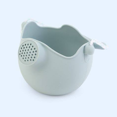 SCRUNCH WATERING BUCKET - DUCK EGG BLUE