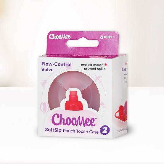 CHOOMEE POUCH TOPS - ONLY COMES OUT WHEN THEY SUCK, NOT WHEN SQUEEZED
