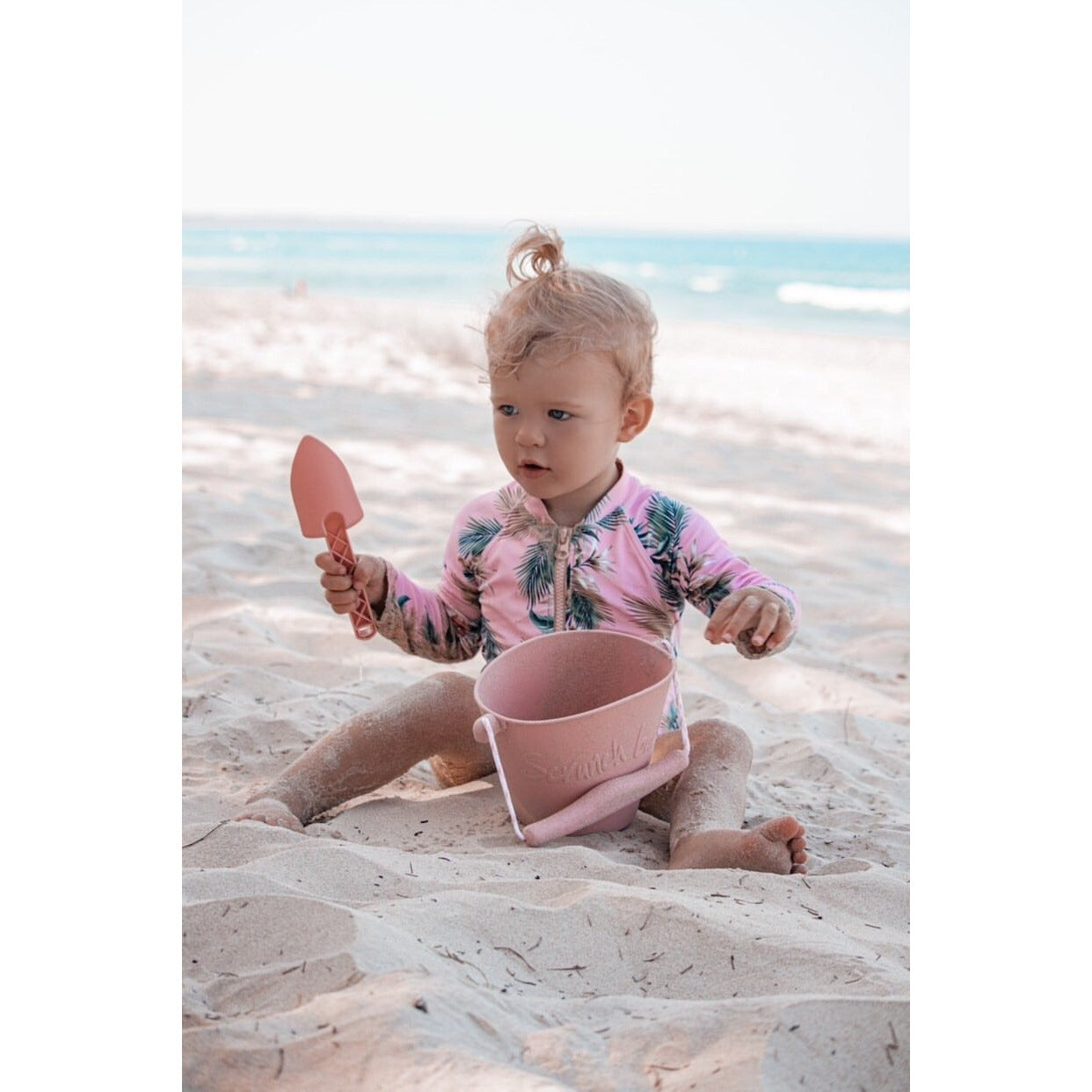 SCRUNCH SPADE - BLUSH PINK