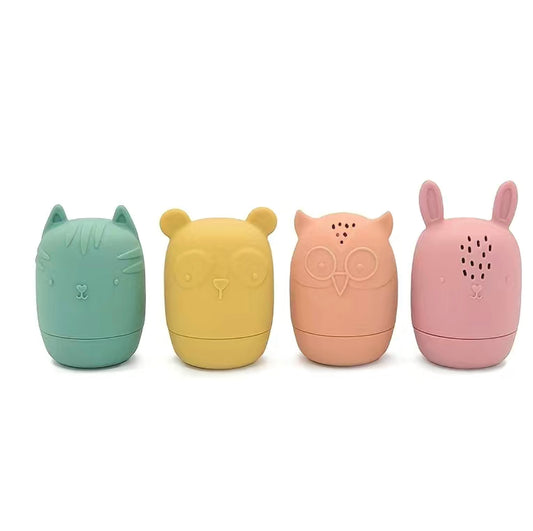 BATH TOYS MOLD FREE - SET OF 4