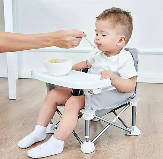 NEW! PORTABLE LIGHTWEIGHT HIGHCHAIR - 2 COLOURS AVAILABLE