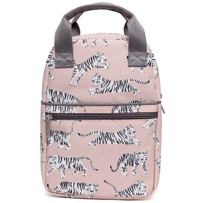 PETIT MONKEY WHITE TIGERS BACKPACK - DESIGNED IN THE NETHERLANDS, CREATED USING RECYCLED BOTTLES